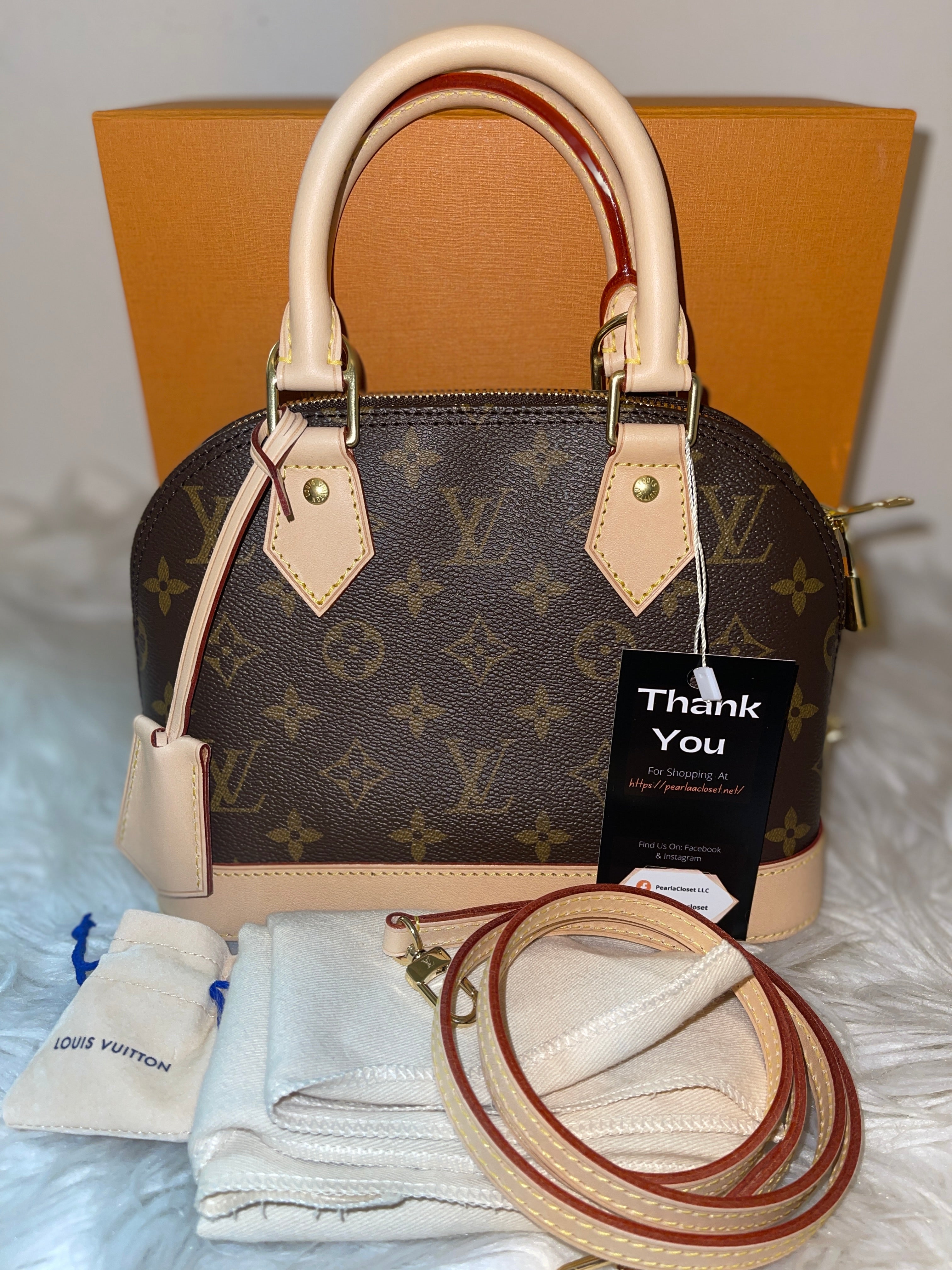 LOUIS VUITTON Alma BB Monogram - Brandnew ( 2021 ) – PearlaaClosetLLC