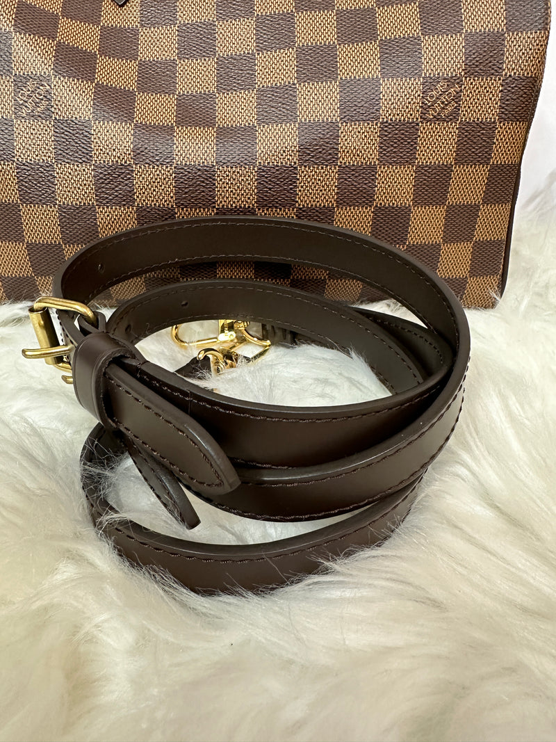 Louis Vuitton Speedy 25 Damier Ebene Bandouliere