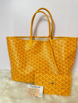 Goyard Tote Yellow