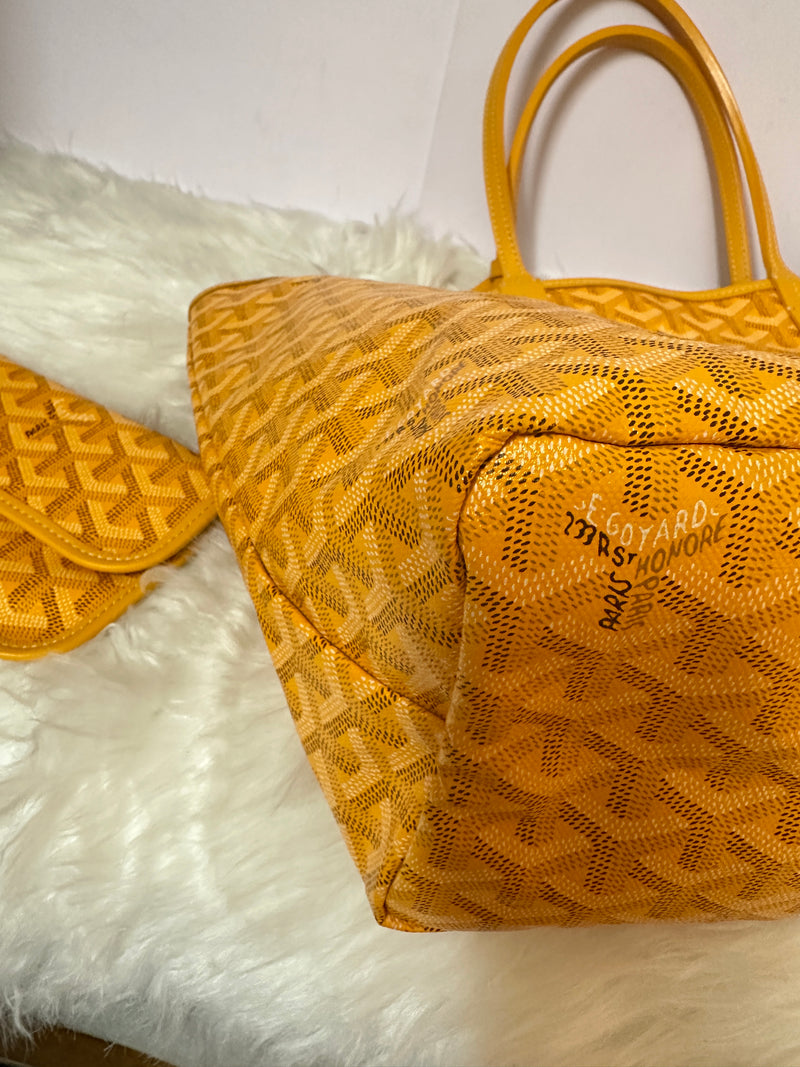 Goyard Tote Yellow