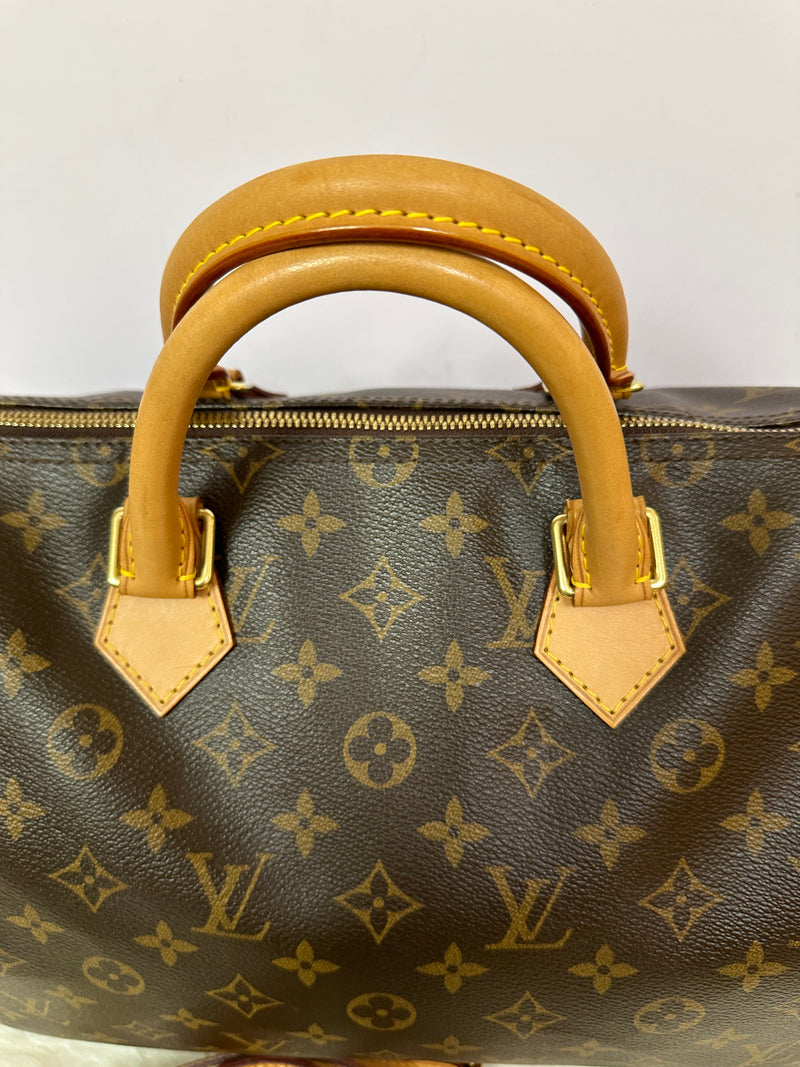 Louis Vuitton Speedy 35 Monogram Bandouliere