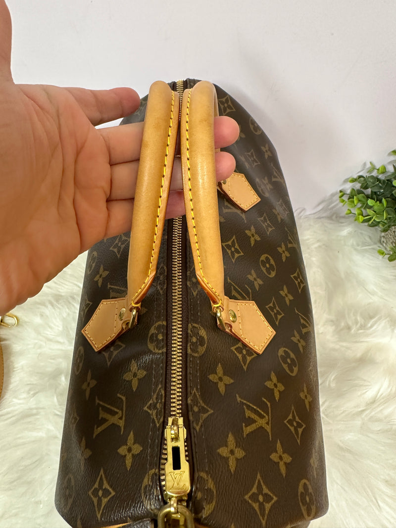 Louis Vuitton Speedy 35 Monogram Bandouliere