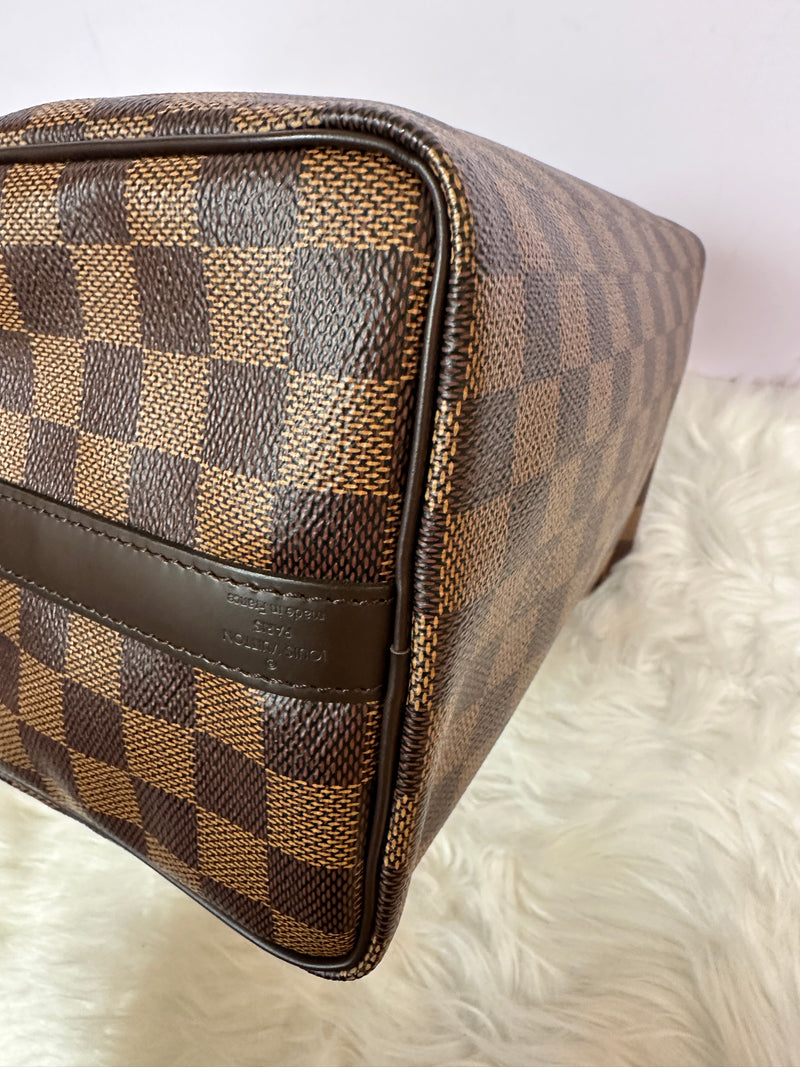 Louis Vuitton Speedy 25 Damier Ebene Bandouliere