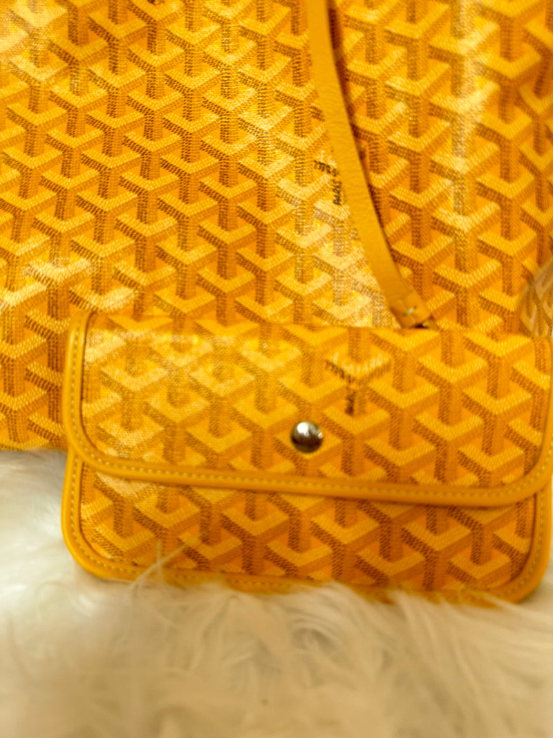 Goyard Tote Yellow