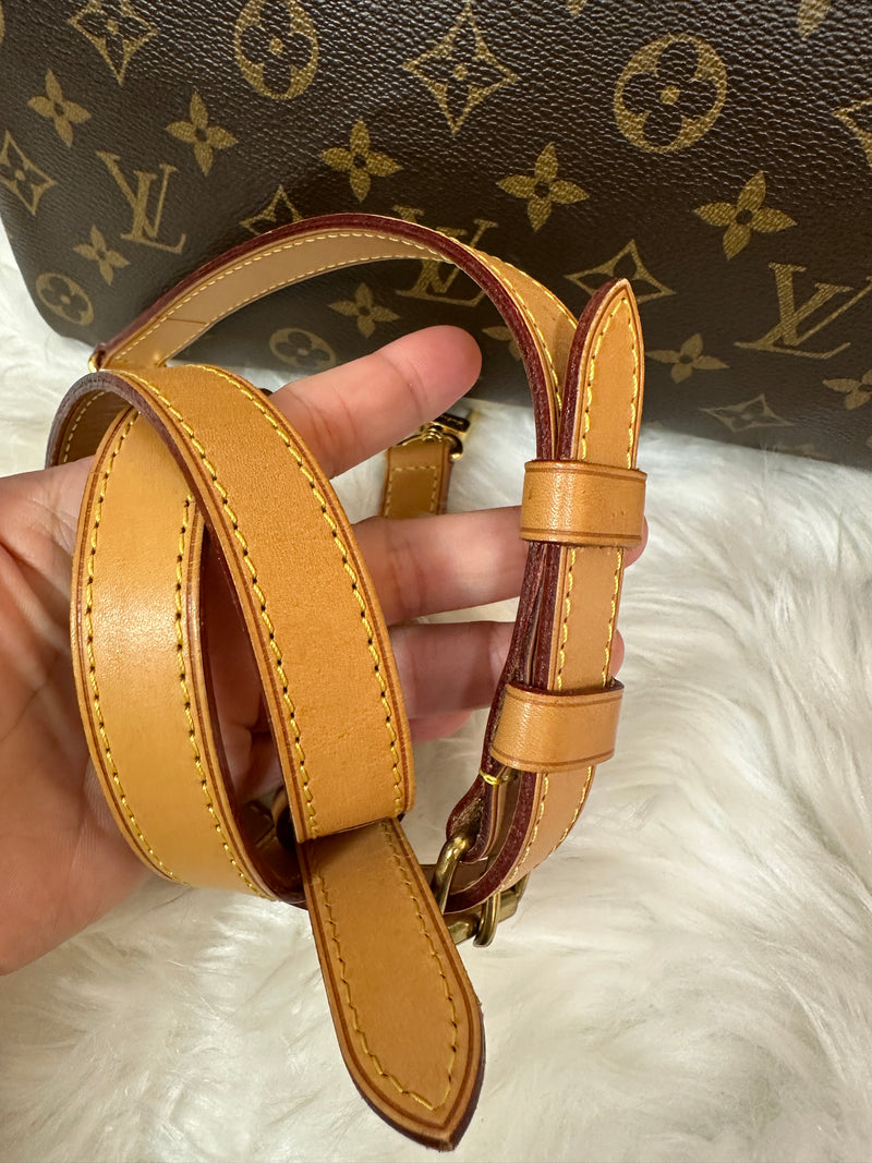 Louis Vuitton Speedy 35 Monogram Bandouliere