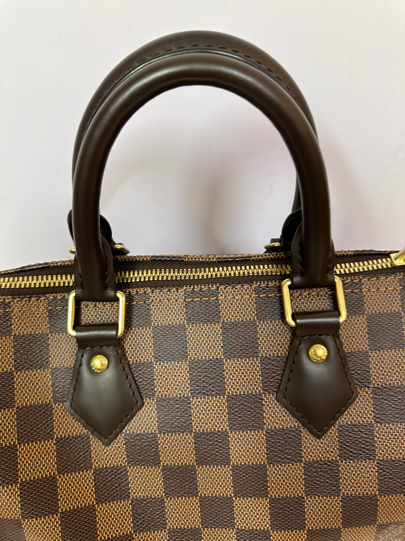 Louis Vuitton Speedy 25 Damier Ebene Bandouliere