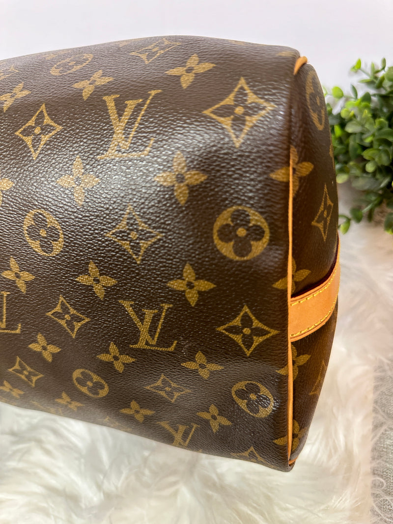 Louis Vuitton Speedy 35 Monogram Bandouliere