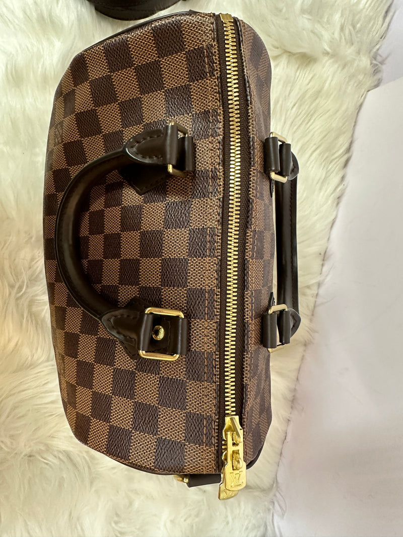 Louis Vuitton Speedy 25 Damier Ebene Bandouliere