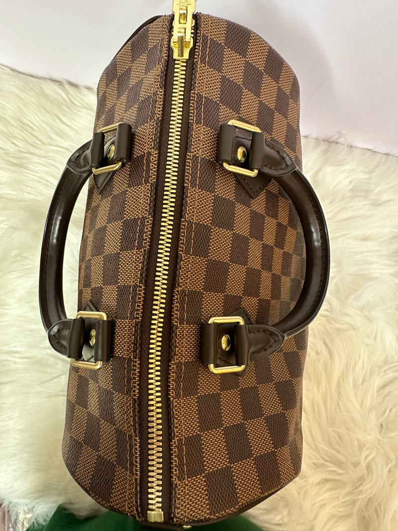 Louis Vuitton Speedy 25 Damier Ebene Bandouliere