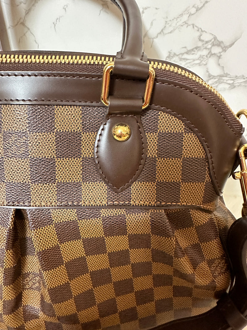 LOUIS VUITTON Damier Ebene Trevi PM