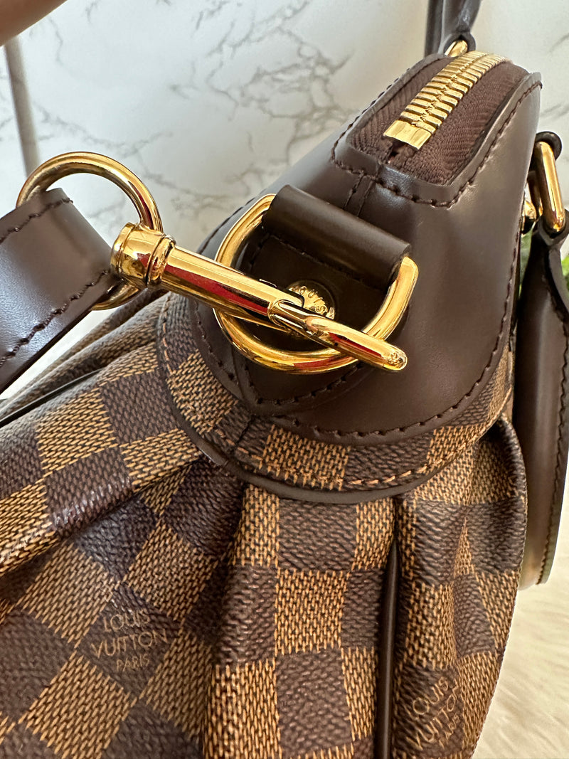 LOUIS VUITTON Damier Ebene Trevi PM