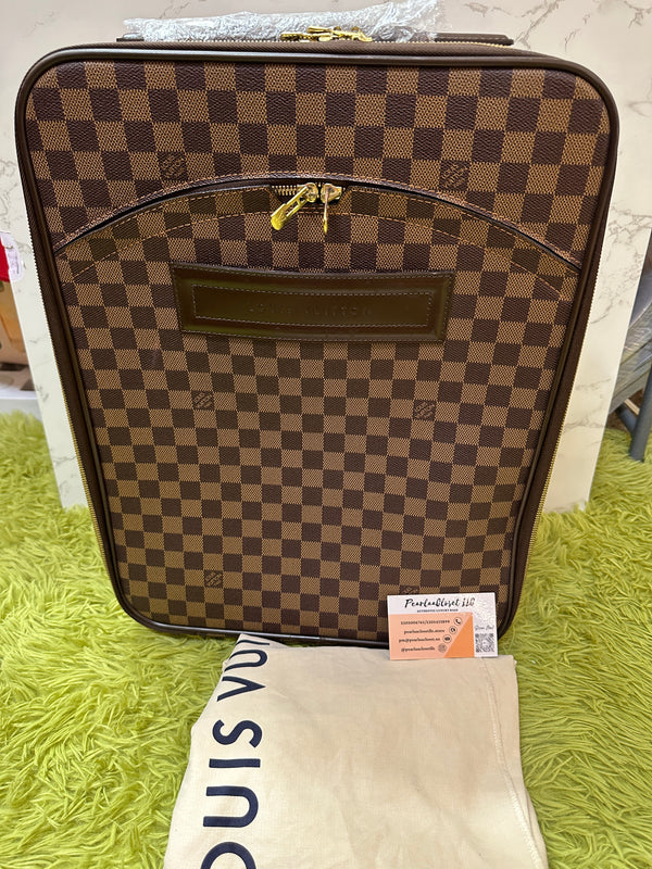 LOUIS VUITTON Damier Ebene Pegase 45