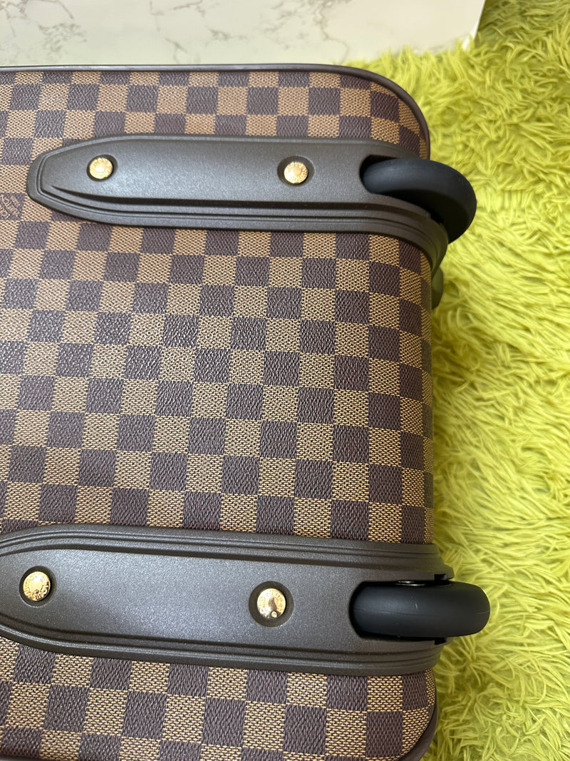 LOUIS VUITTON Damier Ebene Pegase 45