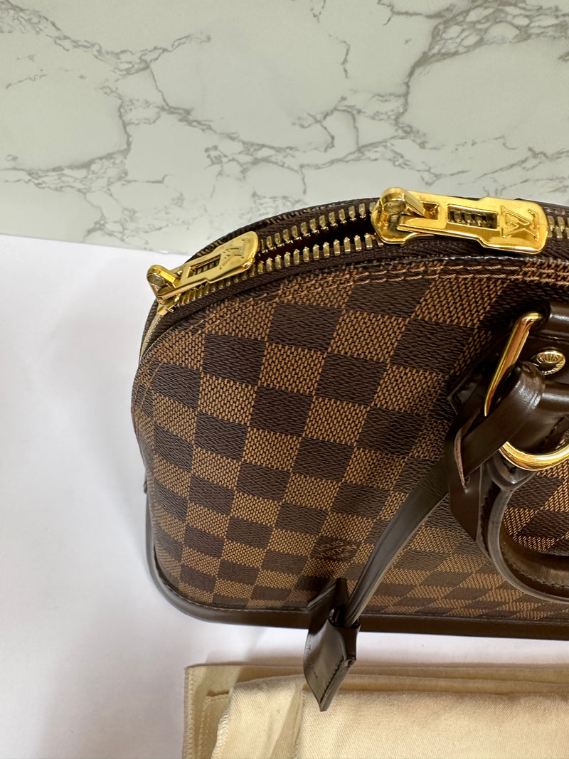 LOUIS VUITTON Damier Ebene Alma PM