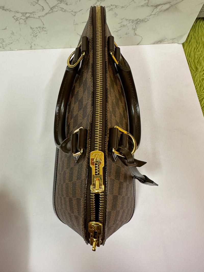 LOUIS VUITTON Damier Ebene Alma PM