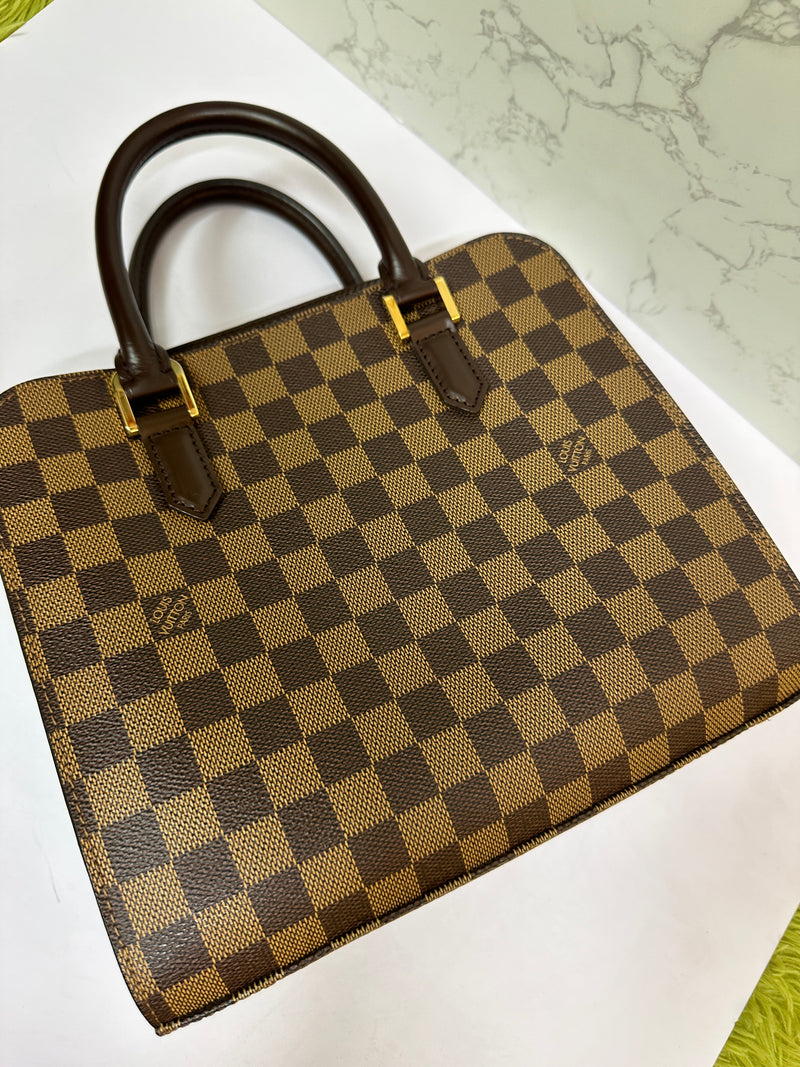 LOUIS VUITTON Damier Ebene Triana