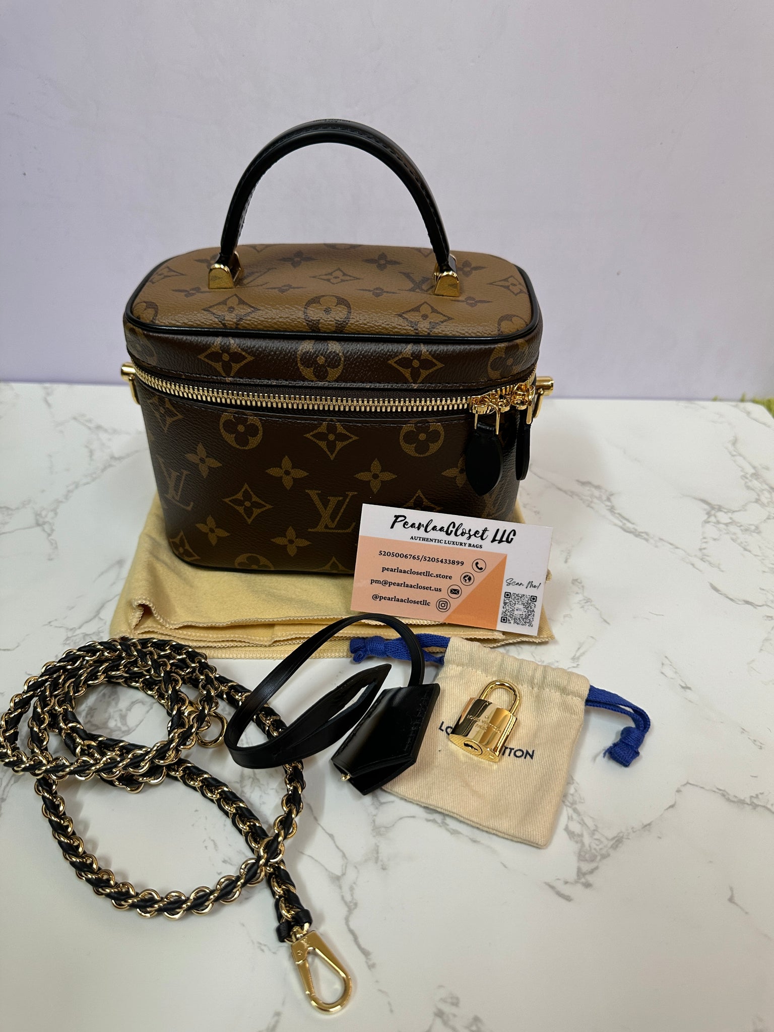 Vanity PM Autres Toiles Monogram - Handbags