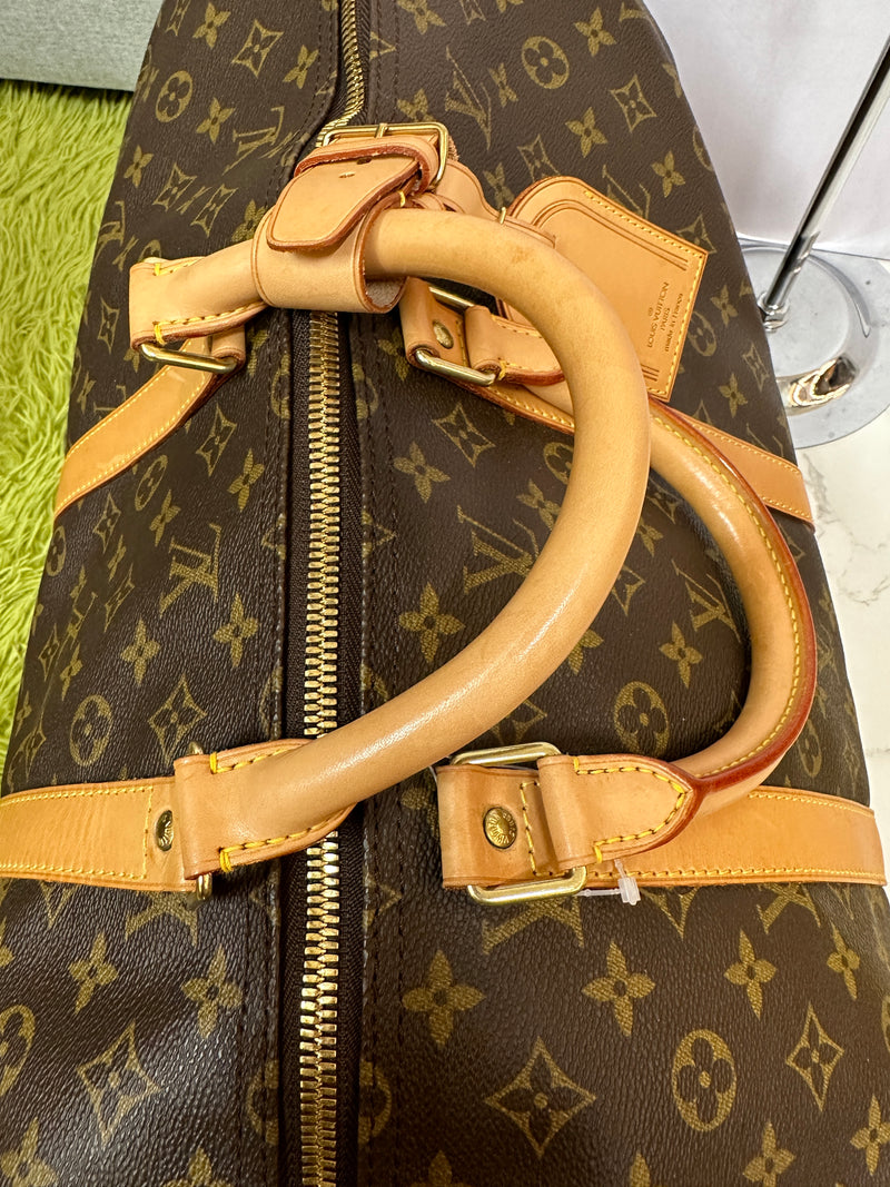 LOUIS VUITTON Monogram Keepall Bandouliere 55