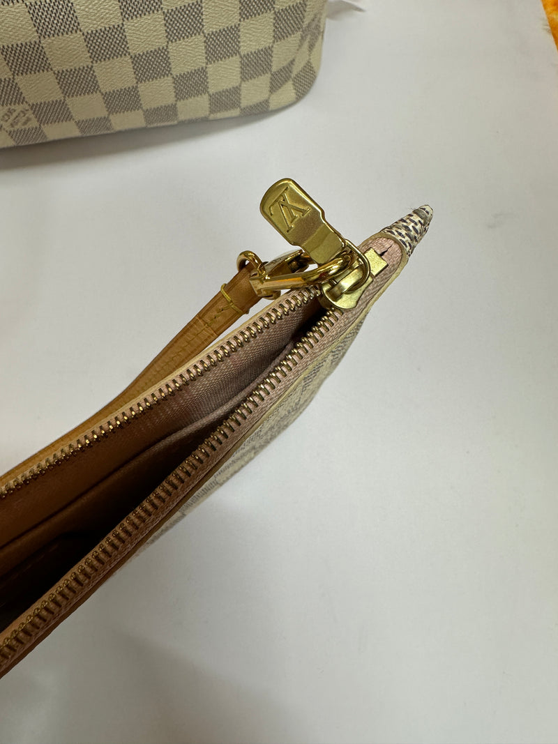 LOUIS VUITTON Damier Azur Neverfull MM