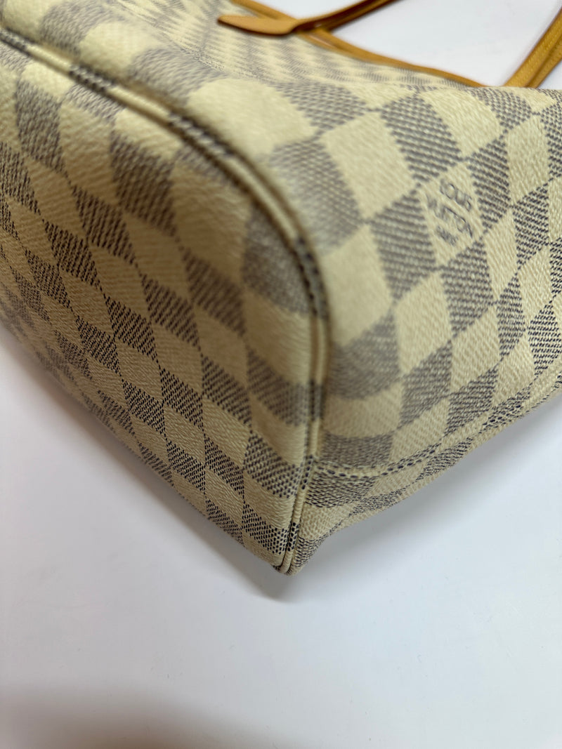 LOUIS VUITTON Damier Azur Neverfull MM