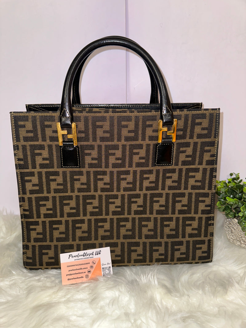 FENDI Zucca Tote