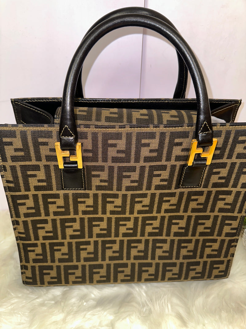 FENDI Zucca Tote