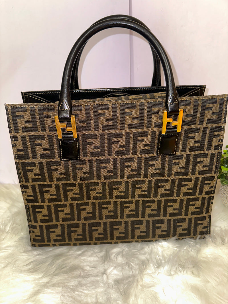 FENDI Zucca Tote