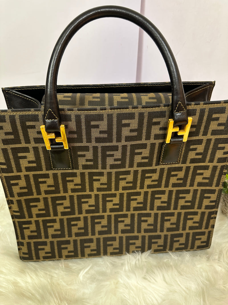 FENDI Zucca Tote