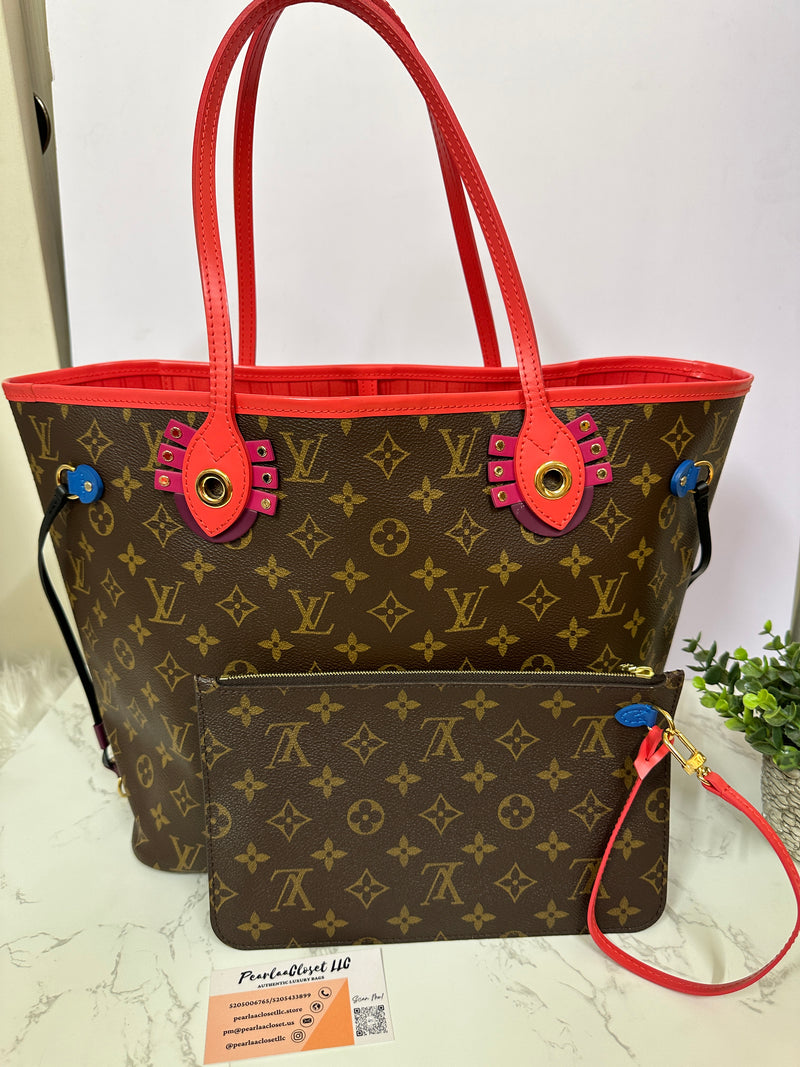 LOUIS VUITTON Monogram Canvas Totem Neverfull MM