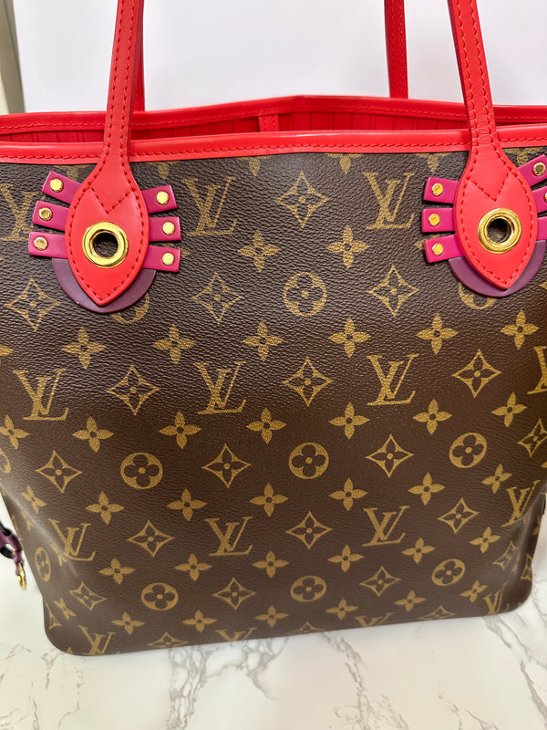 LOUIS VUITTON Monogram Canvas Totem Neverfull MM