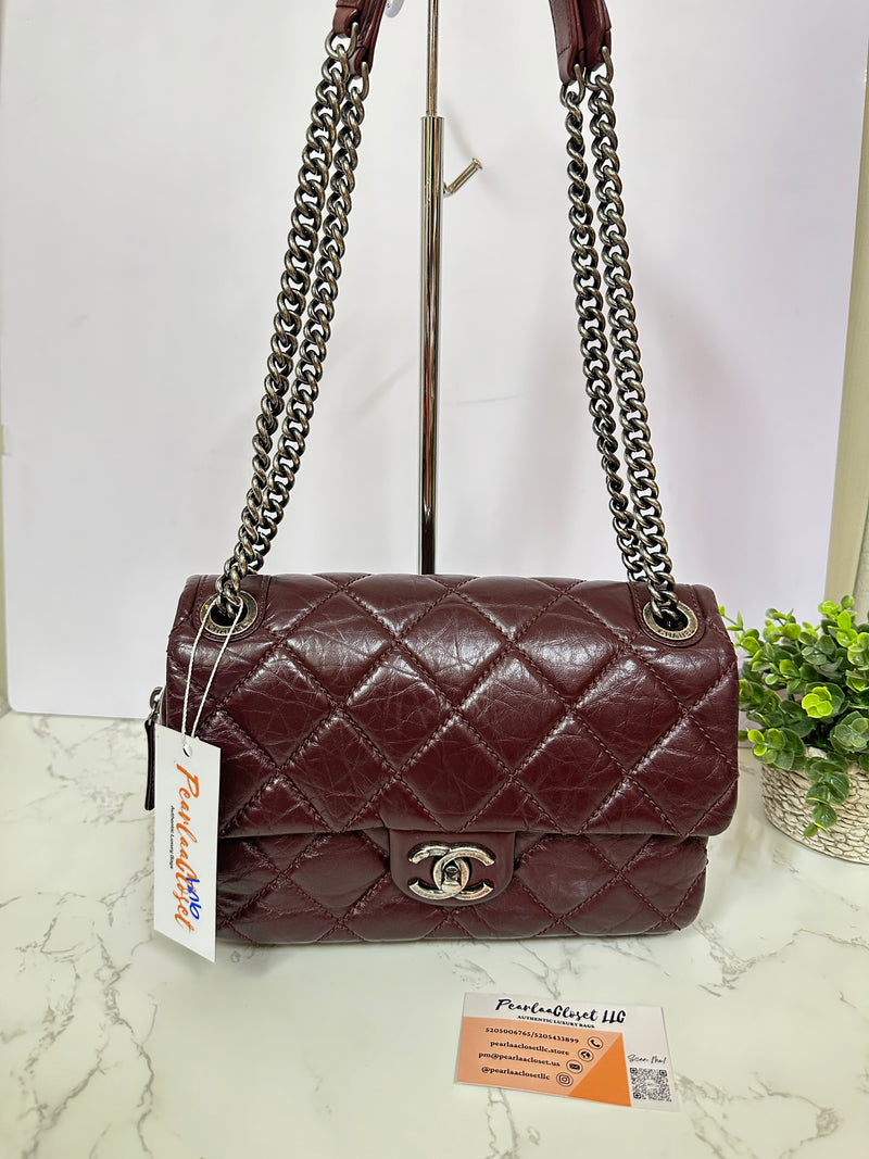 CHANEL Portobello Flap - Burgundy