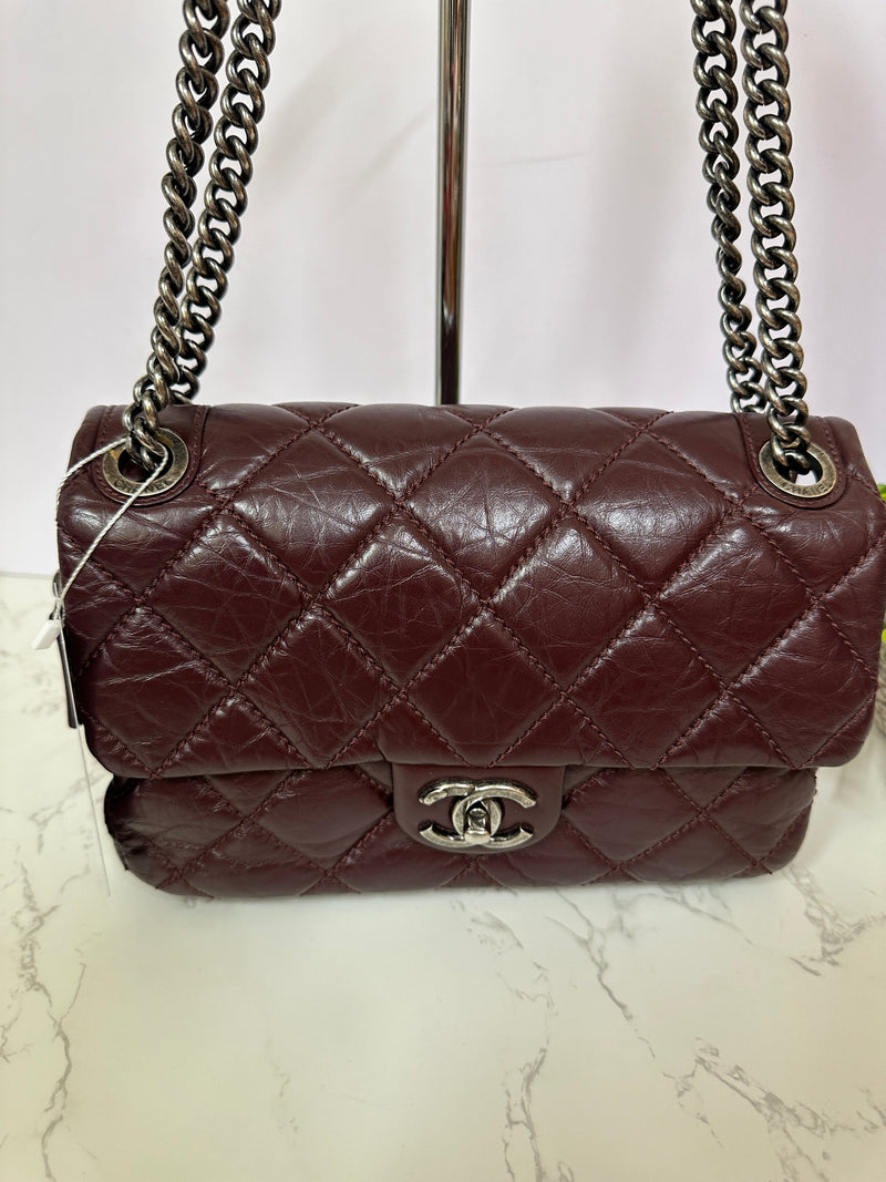 CHANEL Portobello Flap - Burgundy