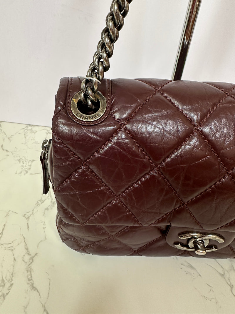 CHANEL Portobello Flap - Burgundy