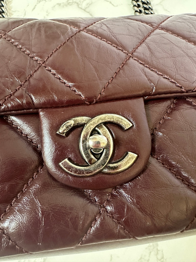 CHANEL Portobello Flap - Burgundy