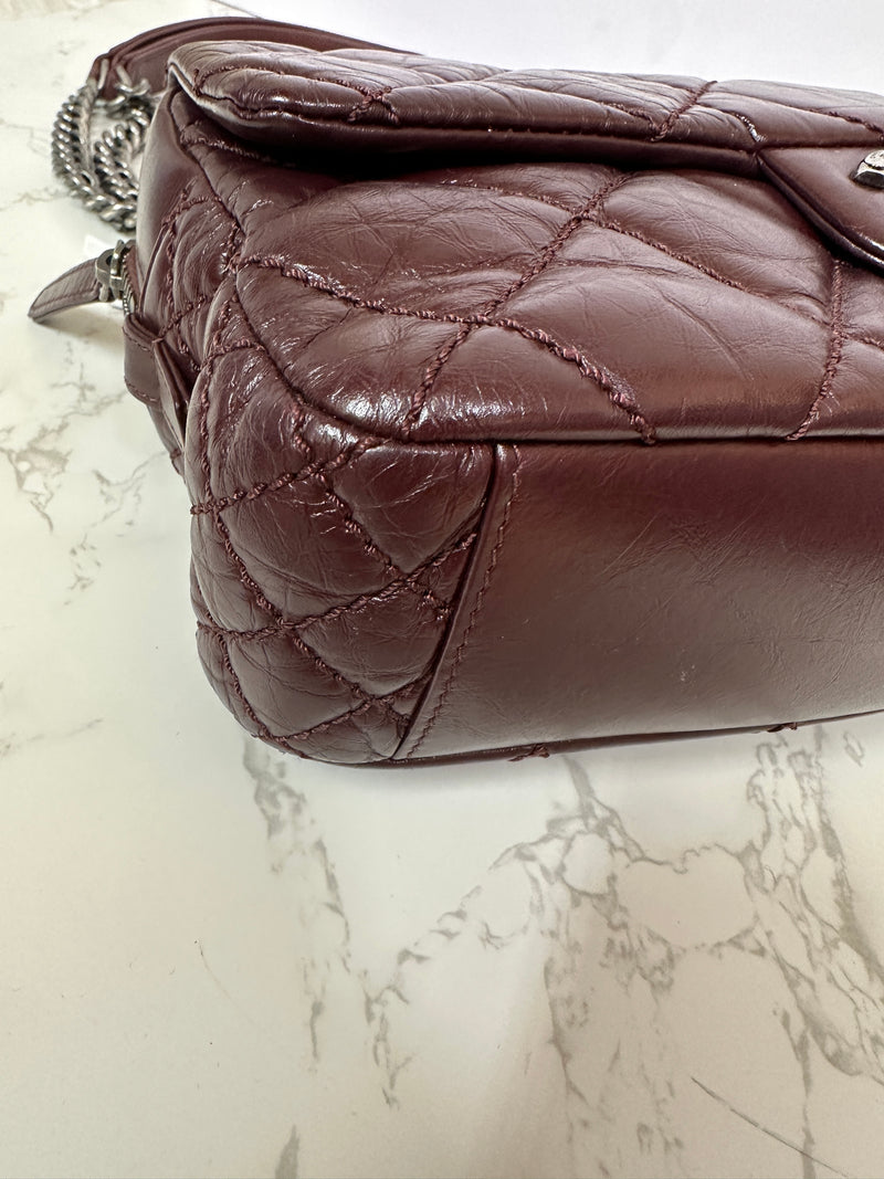 CHANEL Portobello Flap - Burgundy