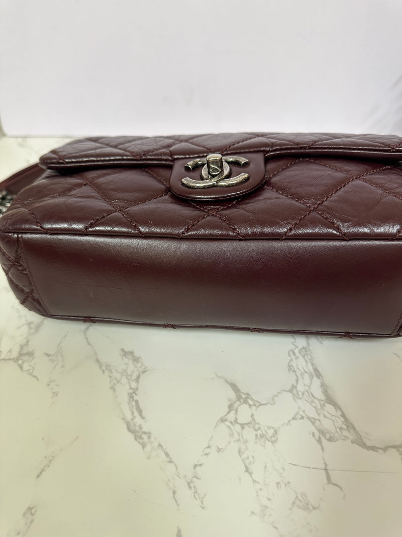 CHANEL Portobello Flap - Burgundy