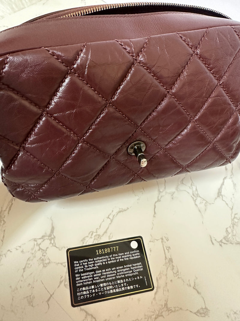 CHANEL Portobello Flap - Burgundy