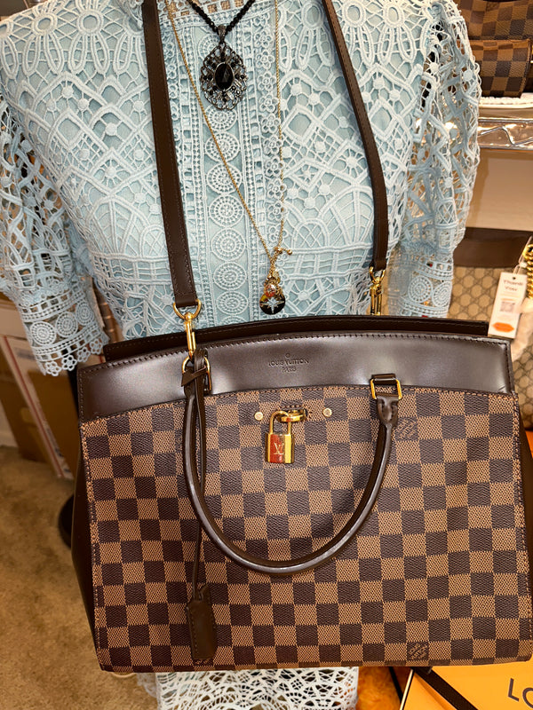 LOUIS VUITTON Damier Ebene Rivoli