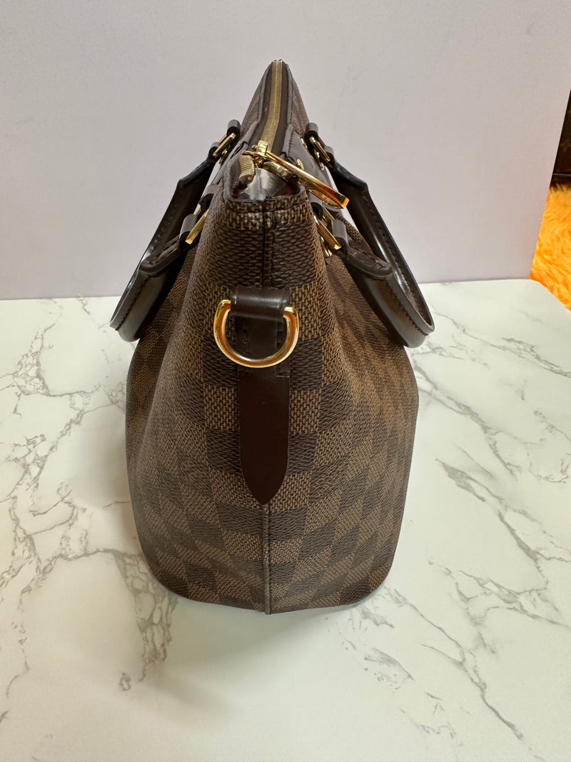 LOUIS VUITTON Damier Ebene Sienna PM