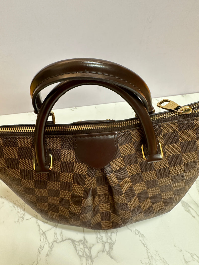 LOUIS VUITTON Damier Ebene Sienna PM