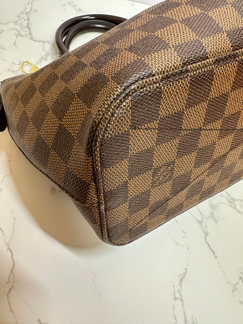 LOUIS VUITTON Damier Ebene Sienna PM