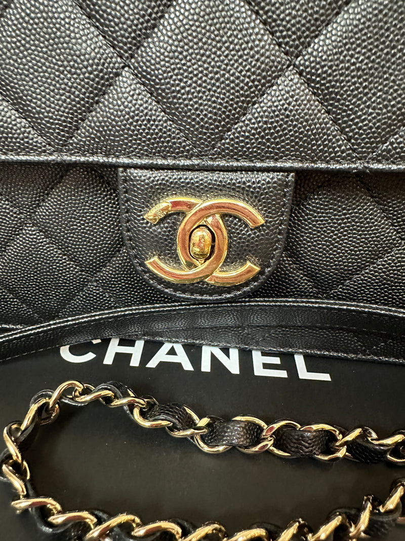 CHANEL Like A Wallet Flap - Black Caviar