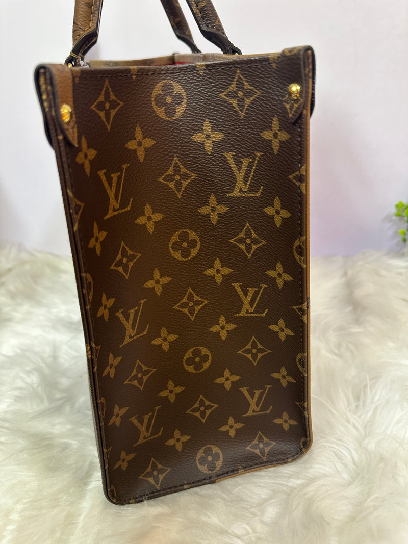 LOUIS VUITTON Reverse Monogram  On-The-Go MM