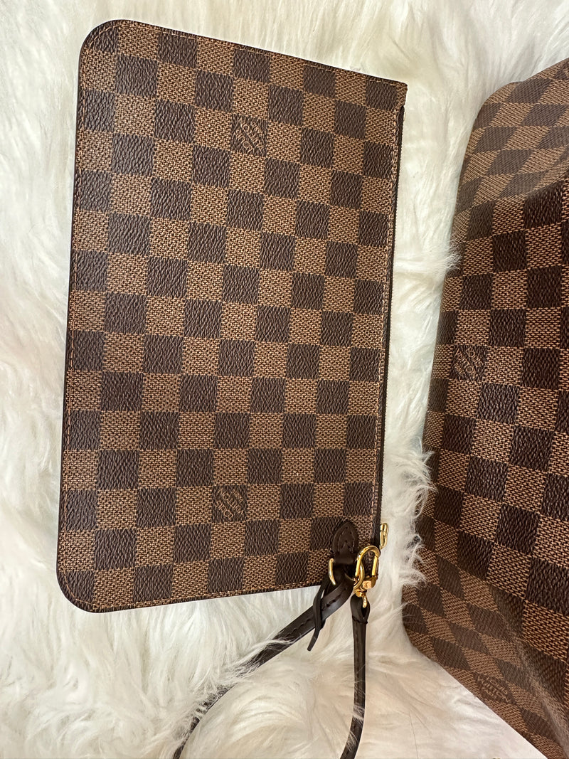 LOUIS VUITTON Damier Ebene Neverfull MM