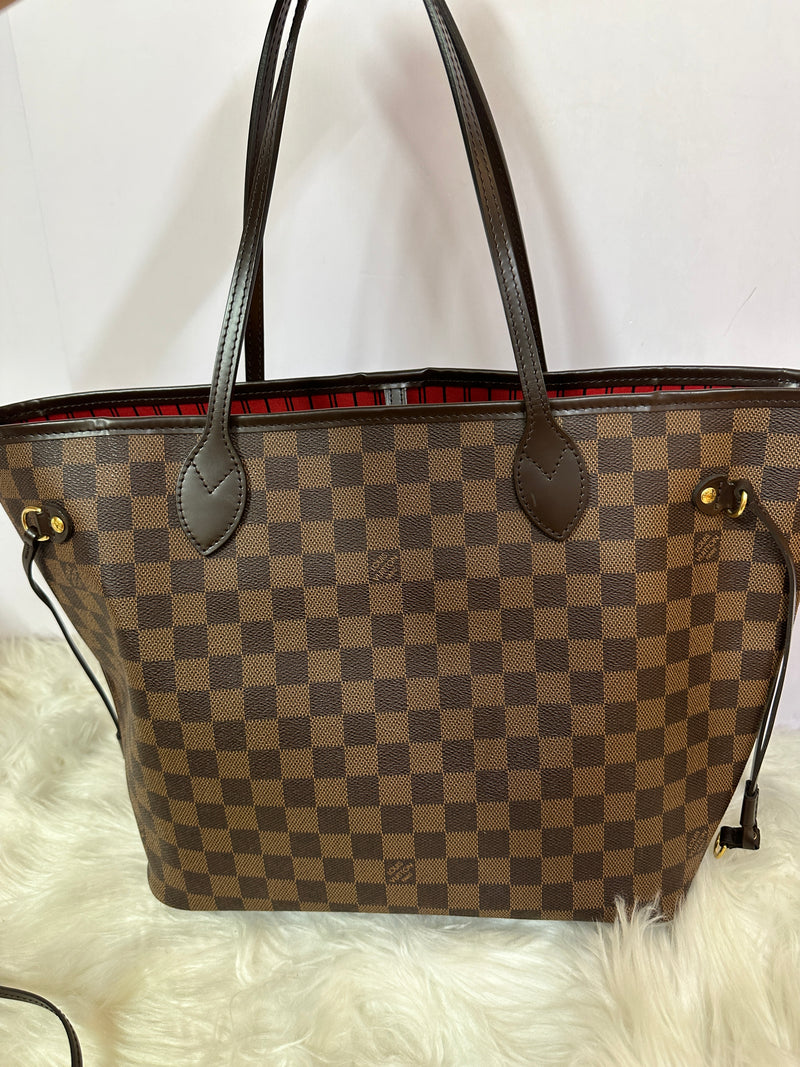 LOUIS VUITTON Damier Ebene Neverfull MM