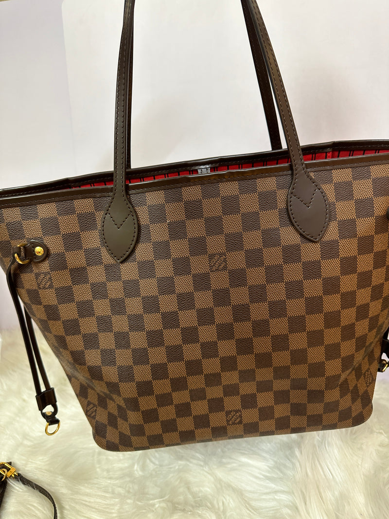 LOUIS VUITTON Damier Ebene Neverfull MM