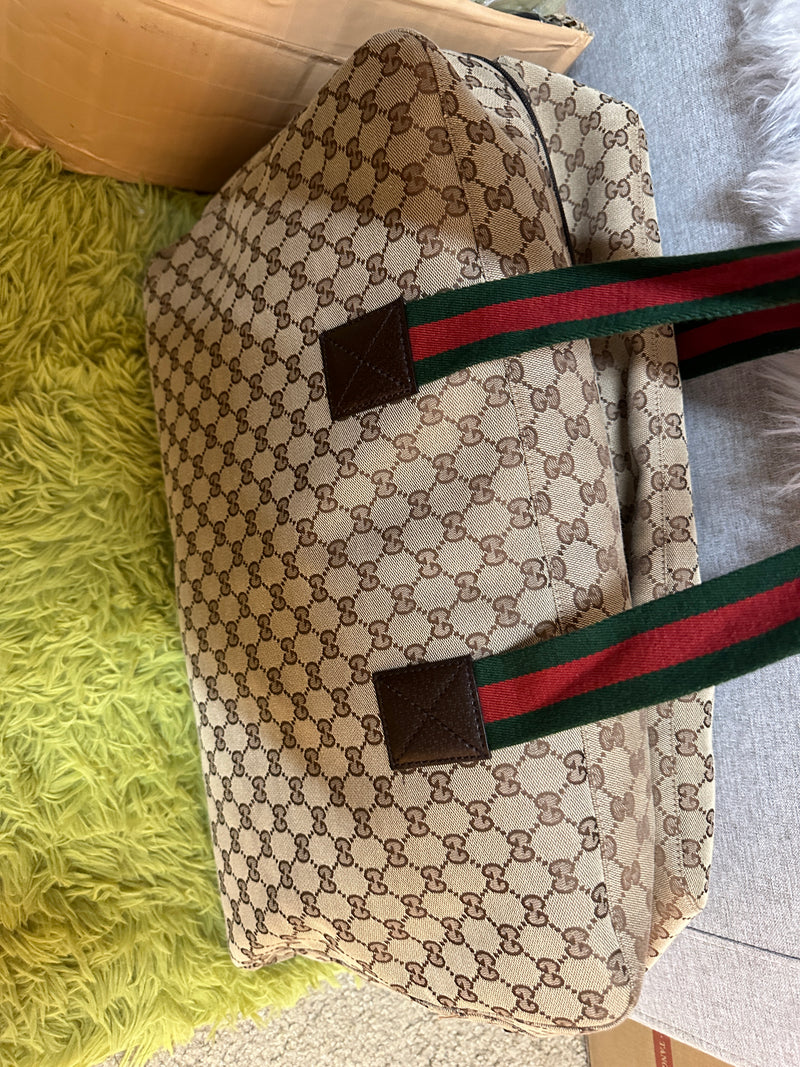 GUCCI Ophidia Cloth Duffle