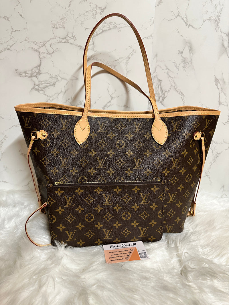 Neverfull mm monogram beige sale