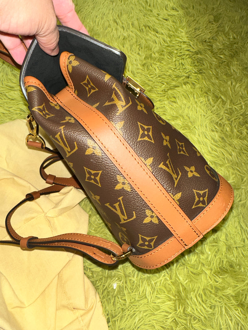 LOUIS VUITTON Reverse Monogram Dauphine Backpack