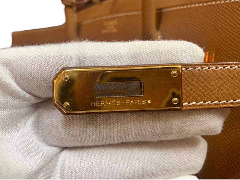 HERMES Epsom Birkin 35 Gold